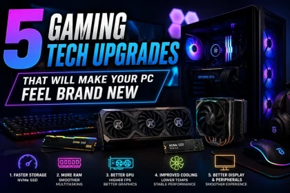 5 gaming tech upgrades that can make your PC feel brand new