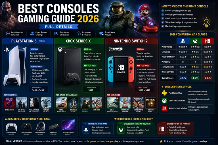 Europe Consoles Gaming Guide 2026 Full Details
