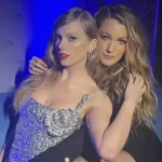 Taylor Swift and Blake Lively together at a public event, highlighting their longtime friendship